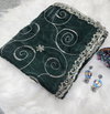 JK Designer Zimmy Choo Satin Party Wear Sarees Wholesale Market In Surat

